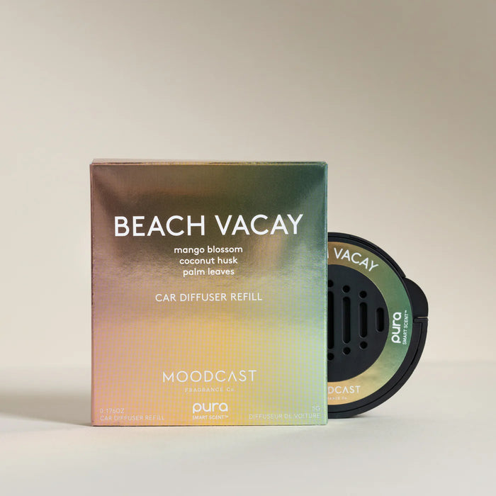 Beach Vacay for Car Pura