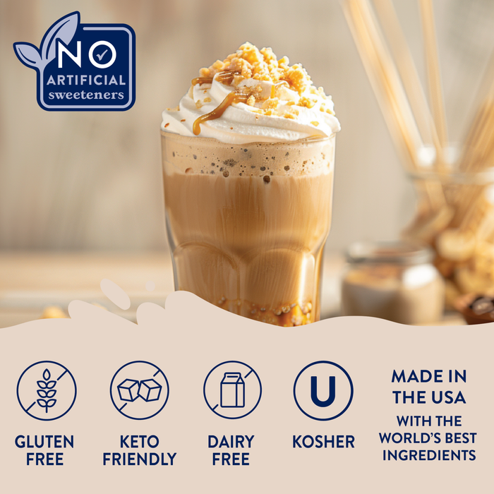 Naturally Sweetened Salted Caramel Syrup - 375ml