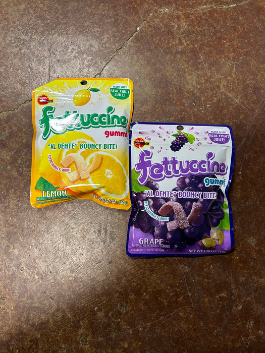 Fettuccine Gummi - 2 Flavors!