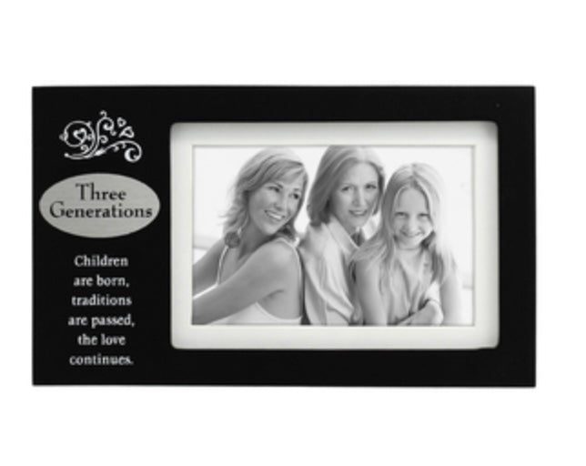 3 Generations Picture Frame w/Matte. 4x6/5x7