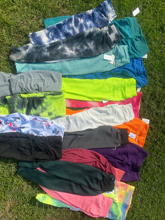 #37 Textured Leggings with Booty Lift.  Multiple Colors. (XS-3XL, no 2XL)