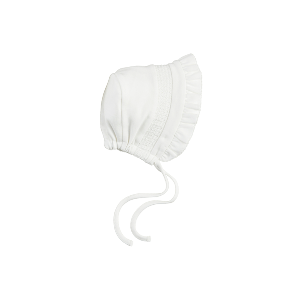 Ivory Smocked Bonnet- Can be Personalized for an Additional Price!