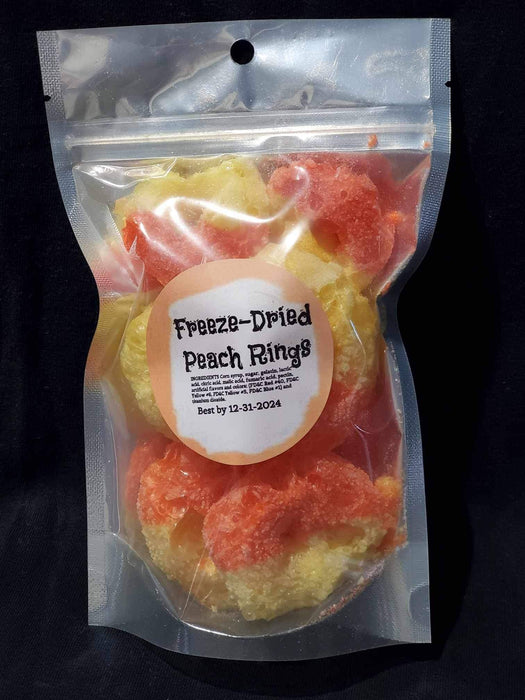 Freeze Dried Candy Peach Rings