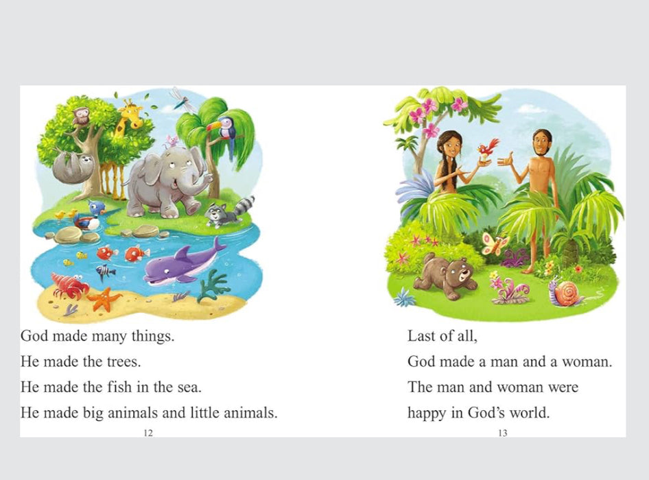 I Can Read My Illustrated Bible: For Beginning Readers, Level 1