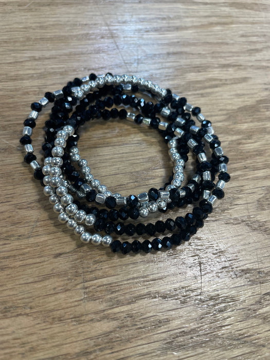 Two Toned Bracelets w/ Small Beads