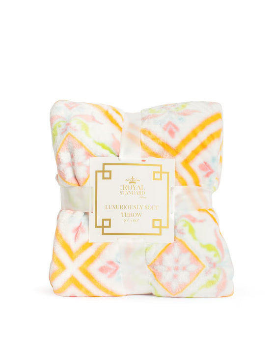 Colorful Verona Throw Blanket 50"x60"