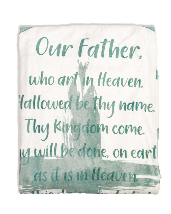 Our Father Prayer Throw 50"x60"