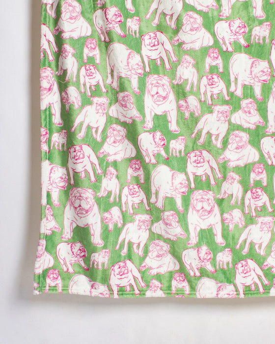 Chelsea Bulldog Throw 50"x60"
