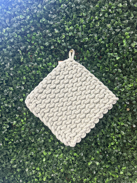 Cotton Crocheted Pot Holders - 10 Colors!