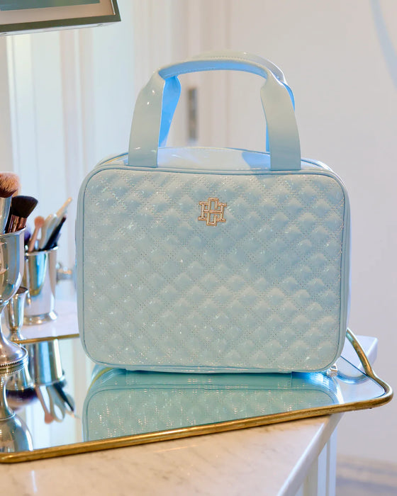 Punta Cana Large Case Light Blue Patent by Caroline Hill