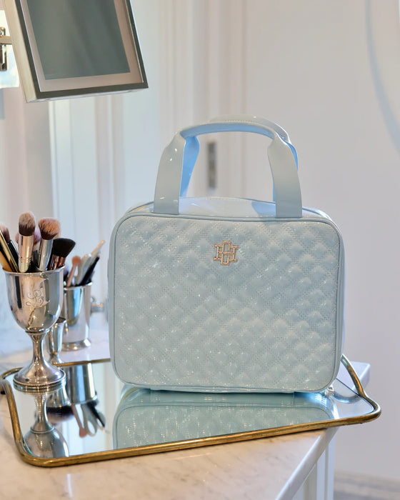 Punta Cana Large Case Light Blue Patent by Caroline Hill