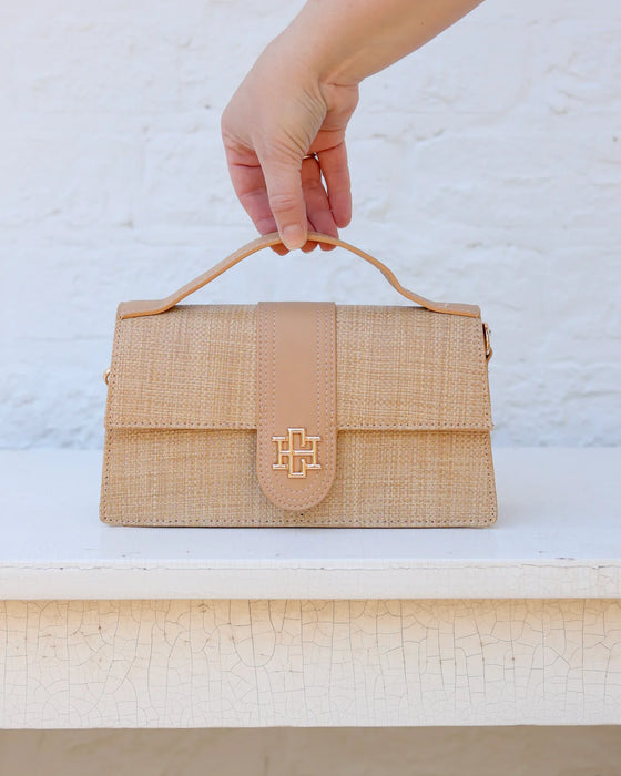 Waverly Clutch Natural by Caroline Hill