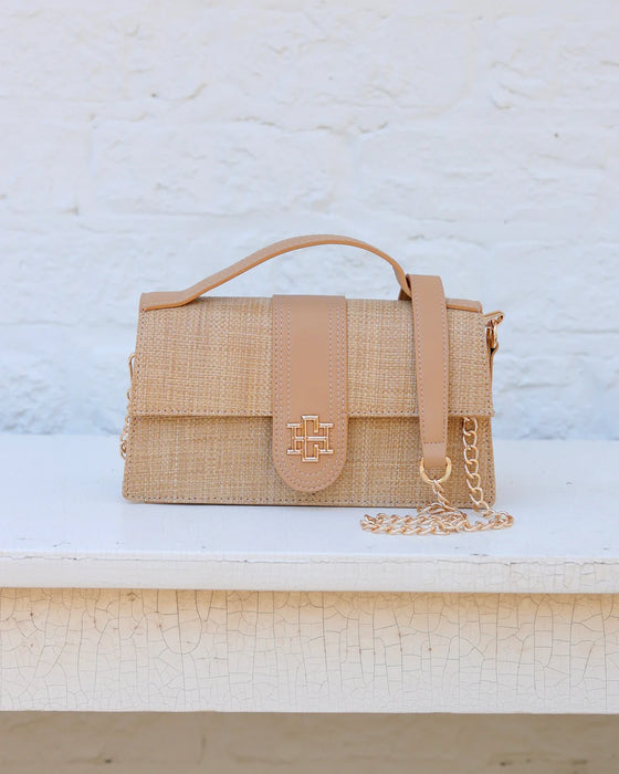 Waverly Clutch Natural by Caroline Hill