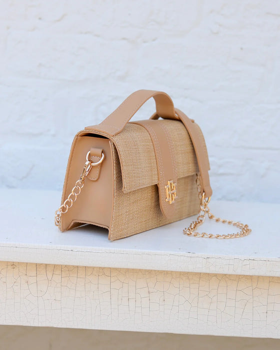 Waverly Clutch Natural by Caroline Hill