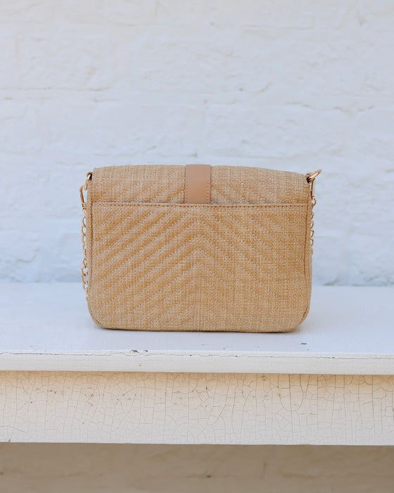 Isabella Crossbody Natural VQ by Caroline Hill
