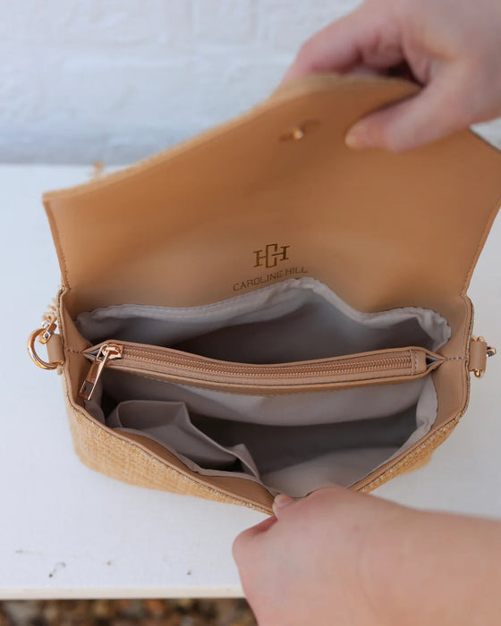 Isabella Crossbody Natural VQ by Caroline Hill
