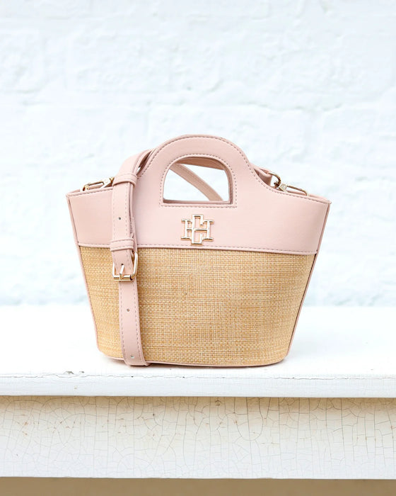 Emma Mini Tote Natural Blush by Caroline Hill