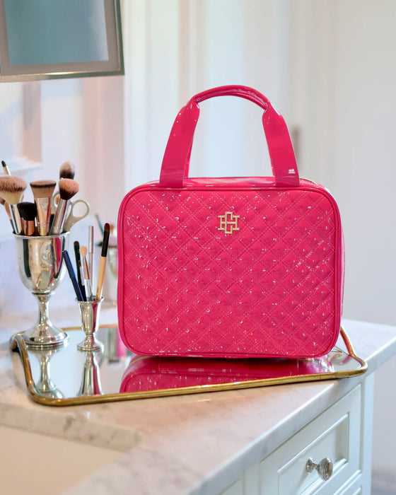 Punta Cana Large Case Hot Pink Patent by Caroline Hill