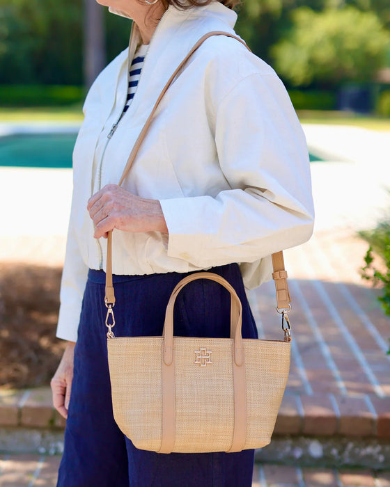Georgie Mini Tote Natural by Caroline Hill