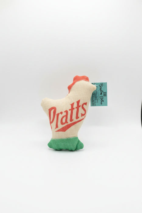Miniature Hand Sewn Stuffed Chickens.  Made from Fun Fabric or Vintage Feed Sacks.