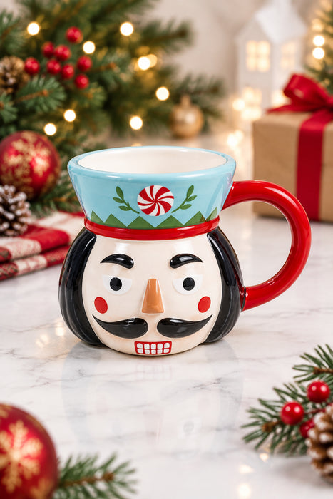 Ceramic Nutcracker Mugs- Available in 4 Styles!
