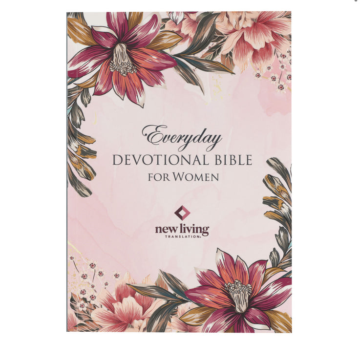 Pink Lily NLT Everyday Devotional Bible for Women