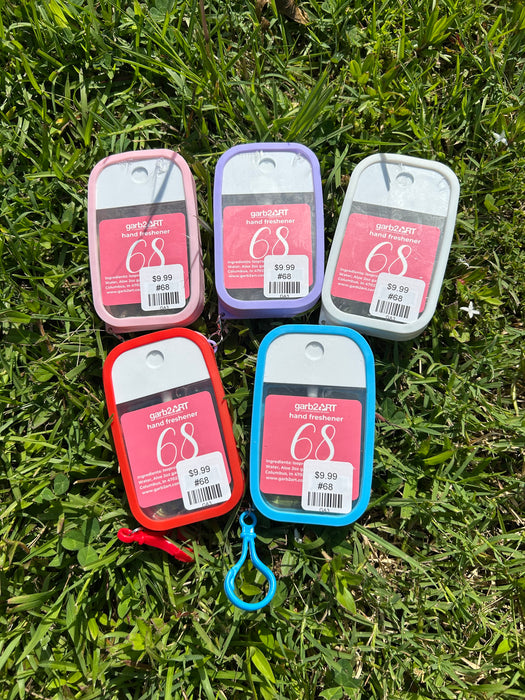 Hand Freshener Spray Hand Sanitizer with Bag Clip