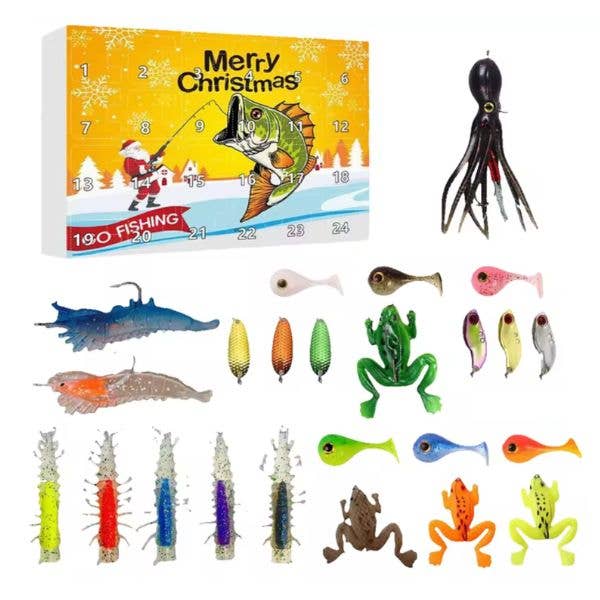 Fishing Lure Advent Calendar