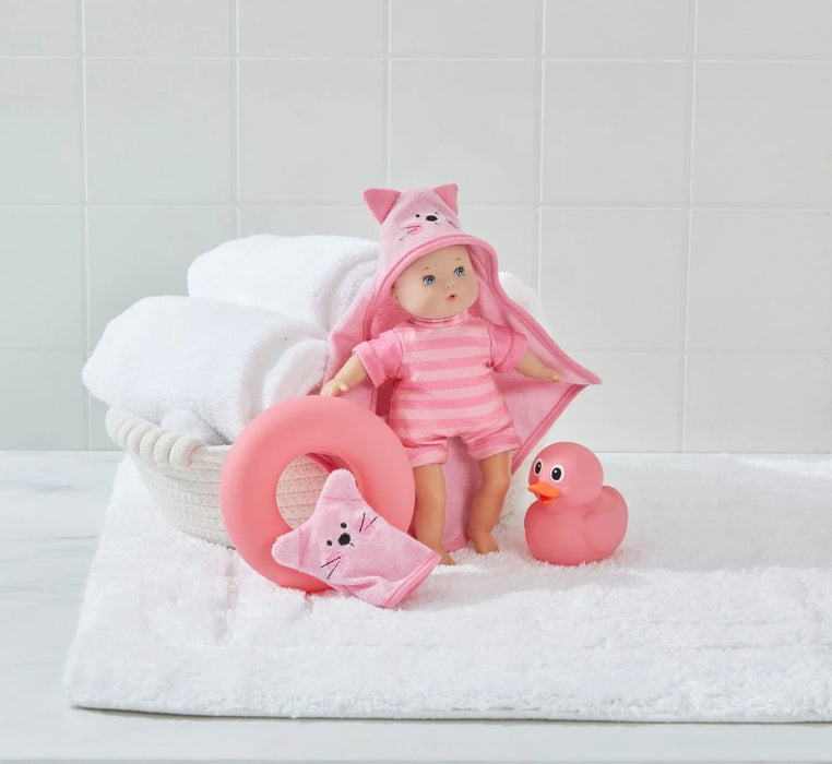 Splash and Play™ Cuties 8-Inch Doll, Pink- Includes baby doll!