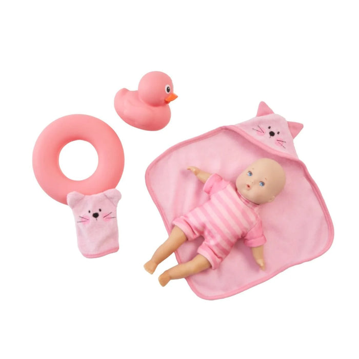 Splash and Play™ Cuties 8-Inch Doll, Pink- Includes baby doll!