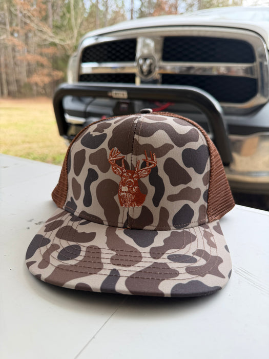Embroidered Deer Buck Head Hats-Multiple Styles Available!