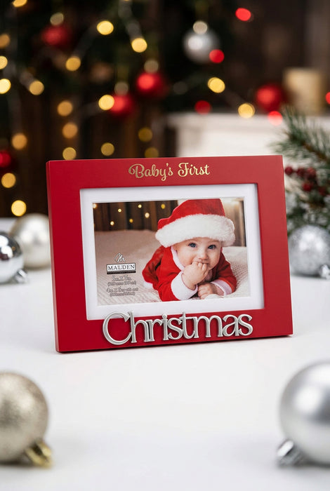 4x6/5x7 Baby's First Christmas Expression Frame