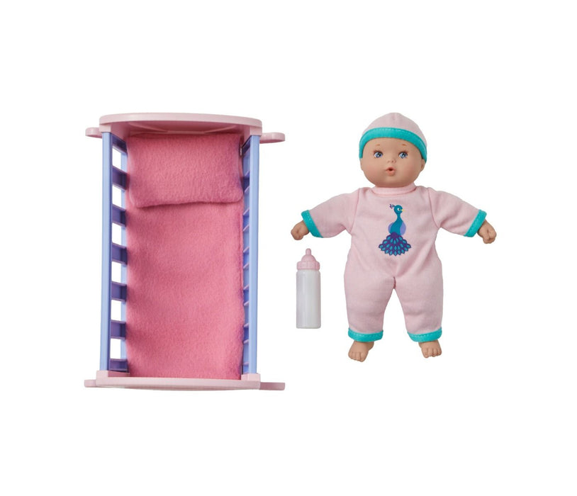 Little Cuties Nighty Night Playset- Includes baby doll!