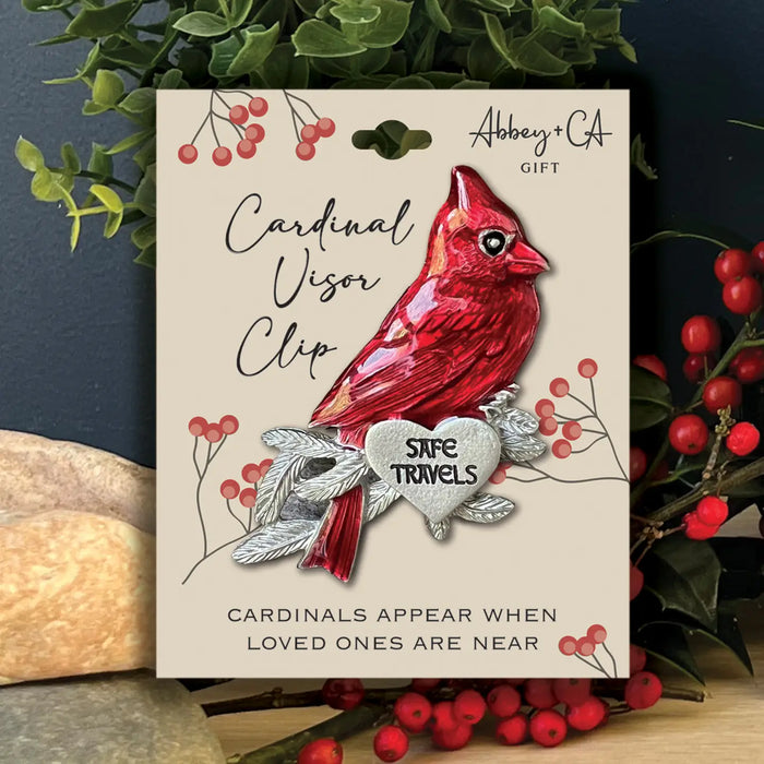 Cardinal Visor Clip