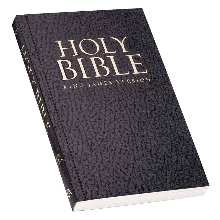 KJV Bible Gift & Award Faux Leather, Black
