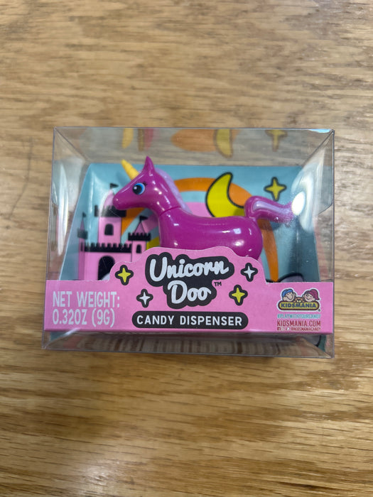 Kidsmania Unicorn Doo Candy Dispenser- Available in 3 Colors