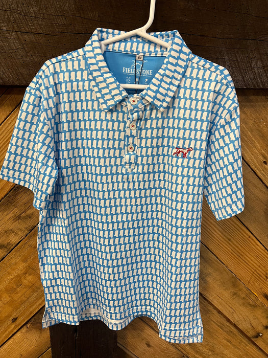 YOUTH Ole Miss State Pride Polo