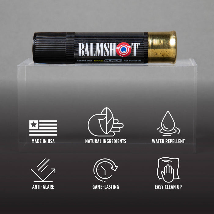 Balmshot Premium Sports EyeBlack w/ Beeswax in a Bullet
