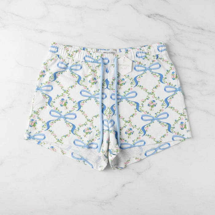 Bows & Blossoms Pajama Shorts
