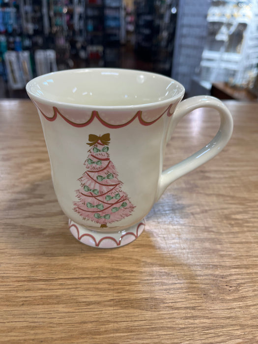 Christmas Tree Stoneware Mugs- Available in 4 Styles!