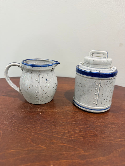 Vintage “Home Sweet Home” Creamer & Sugar Set – Made in Japan