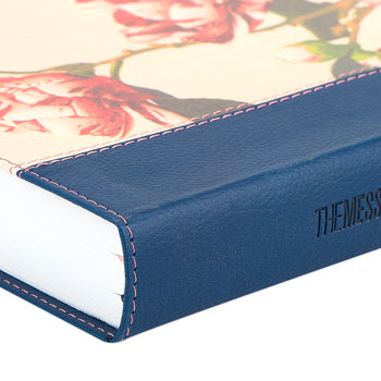 The Message Bible - Thinline Garden Bloom, Large Print