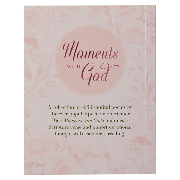 Moments with God Pink Softcover One-Minute Devotions