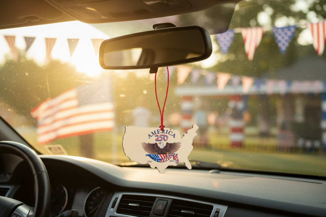 America250™ Eagle USA Shape Ornament