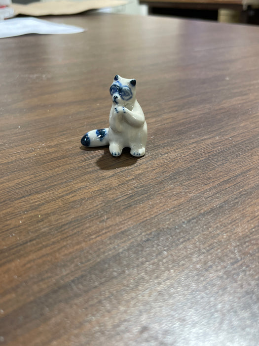 Blue & White Porcelain Trinkets. Small Animals. Range in size from 1" to 3"