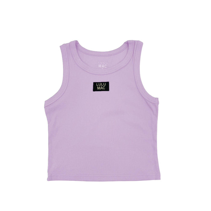 Lavender Lulu Mac Logo Tank
