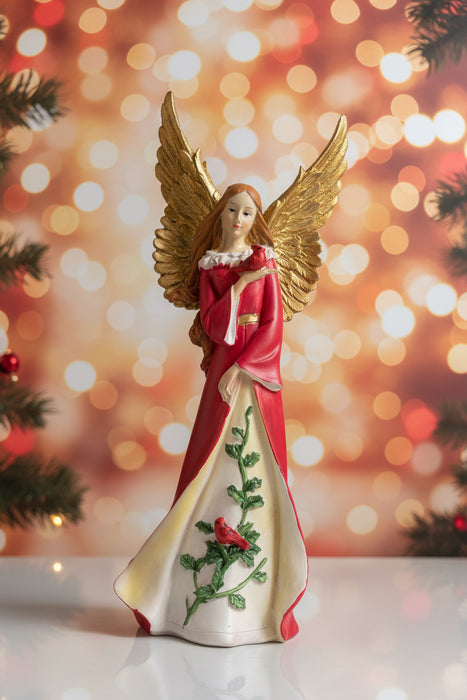 Cardinal Tabletop Angels- 2 Styles!