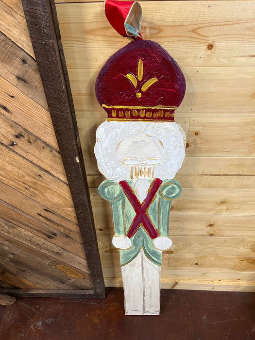 4ft Tall Nutcrackers by Alex Ladner.  NOT AVAILABLE FOR SHIPPING.  Must pick up at Barlow Blue.