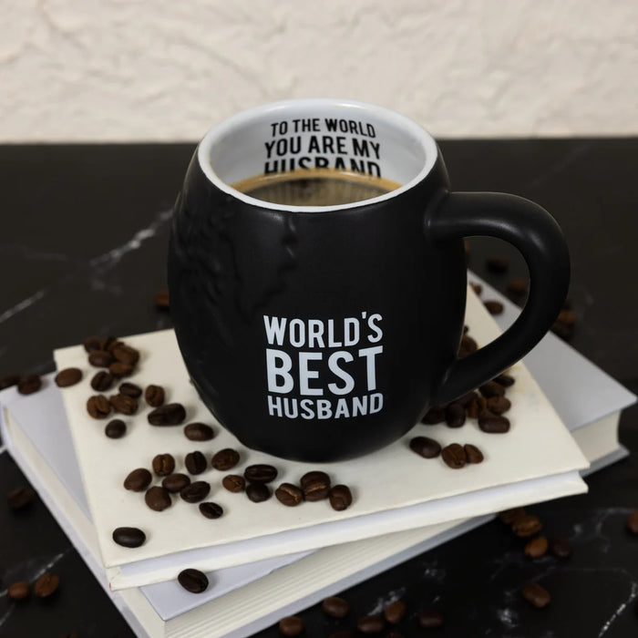 World’s Best Husband 20oz Embossed Mug