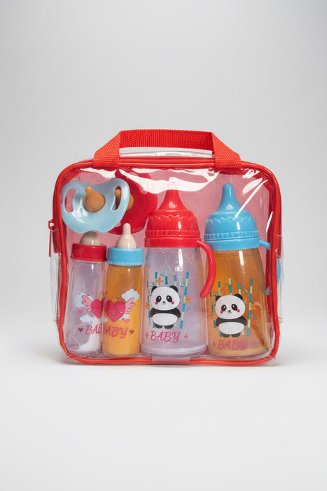 Toy Baby Bottles. Feeding Bottle Magically Disappearing Set